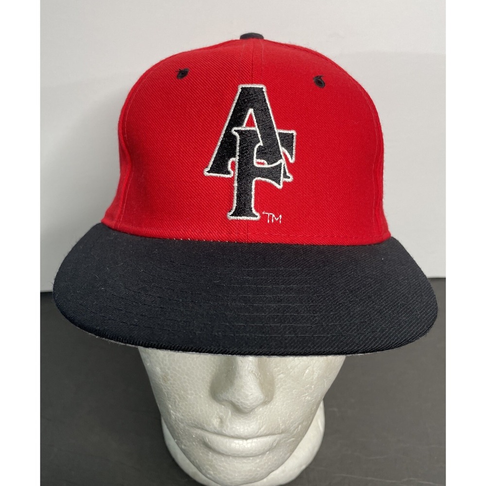 Vintage 90s Atlanta Falcons NFL New Era‎ 5950 Pro Model Hat 100% Wool-Size 6 7/8